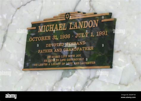 michael landon funeral pictures